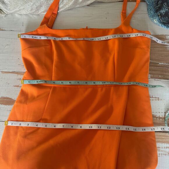 French Connection Whisper Strappy Envelope Sleeveless Mini Dress Size US 10 - Picture 8 of 11